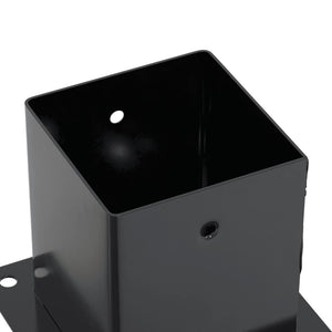 Quadratische Pfostenträger 121x121 mm, 4er-Set
