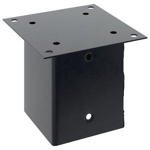 Quadratische Pfostenträger 121x121mm, 12 Stk.