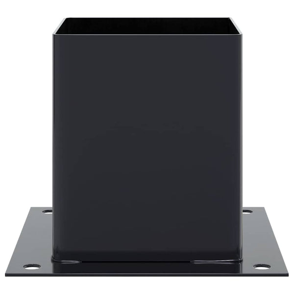 Quadratische Pfostenträger 121x121mm, 12 Stk.