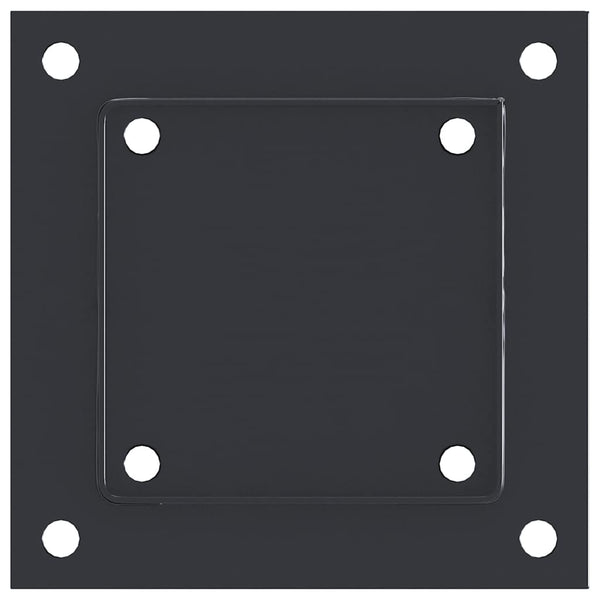 Quadratische Pfostenträger 121x121mm, 12 Stk.