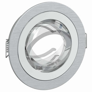 Spotlight Silber Aluminium 9x9 cm
