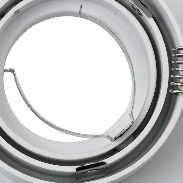 Aluminium Spotlight Set, 6er-Pack, Weiß