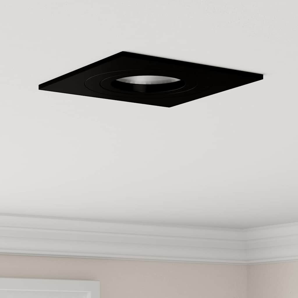Schwarzer LED Einbaustrahler, 24er Set