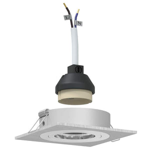 Spotlight 24er Set Silber Aluminium