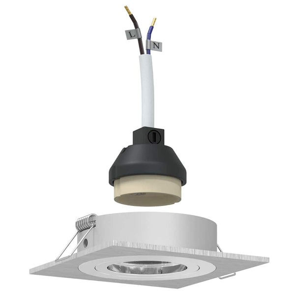 Spotlight 24er Set Silber Aluminium