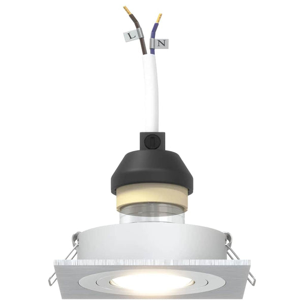 Spotlight 24er Set Silber Aluminium