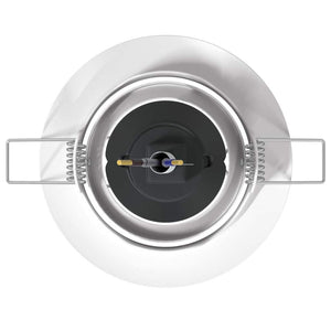 Spotlights, 12er Set, Weiß Metall