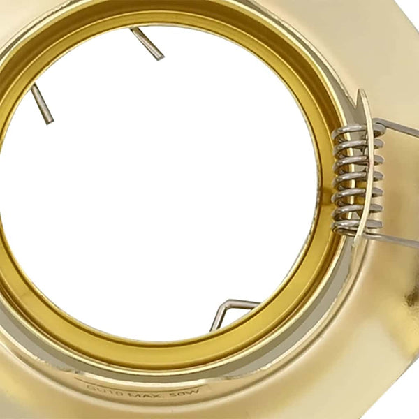 Spotlight 6er Set Gold Metall