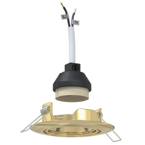 Spotlight 6er Set Gold Metall