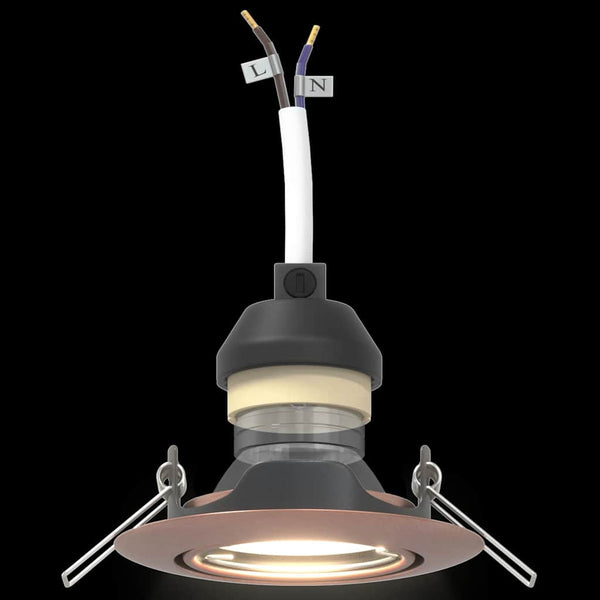 Kupfer Spotlight, 24er Set