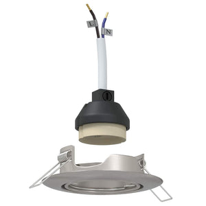 Spotlight 6er Set Silber Metall