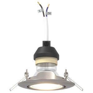 Spotlight 6er Set Silber Metall