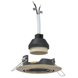 Spotlight 6er Set Messing