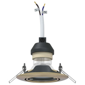 Spotlight 6er Set Messing