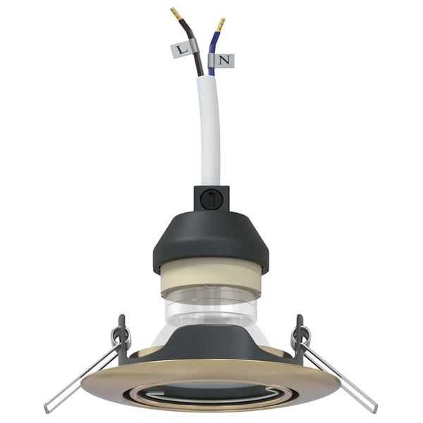Spotlight 6er Set Messing