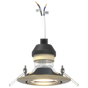 Spotlight Messing 24er Set 9x9x2,5 cm