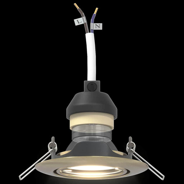 Spotlight Messing 24er Set 9x9x2,5 cm