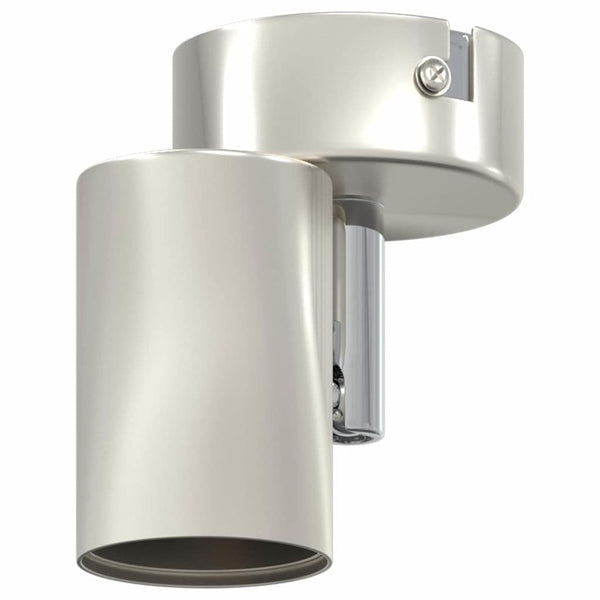 Nickel Deckenstrahler mit Spots