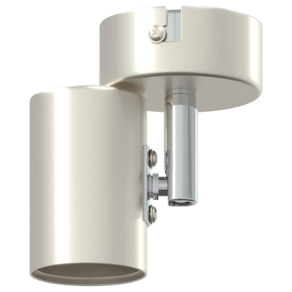 Nickel Deckenstrahler mit Spots