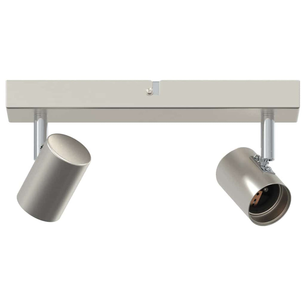 Nickel Deckenstrahler mit Spots