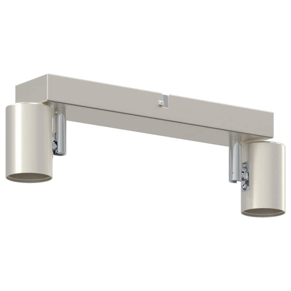 Nickel Deckenstrahler mit Spots