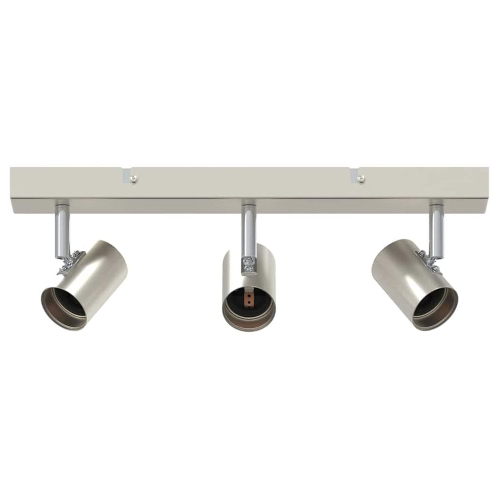 Nickel Deckenstrahler mit Spots