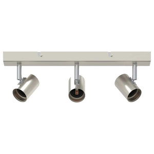 Nickel Deckenstrahler mit Spots