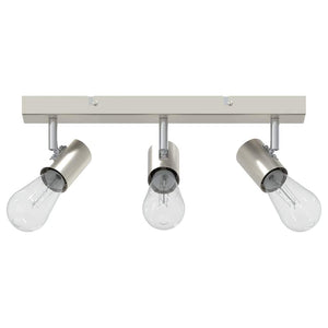 Nickel Deckenstrahler mit Spots