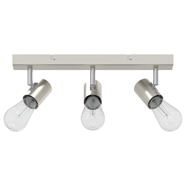 Nickel Deckenstrahler mit Spots