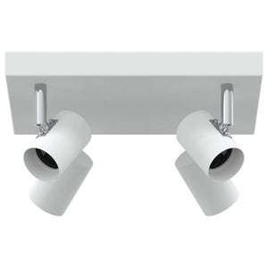Deckenstrahler Weiß Metall, 26,5 cm