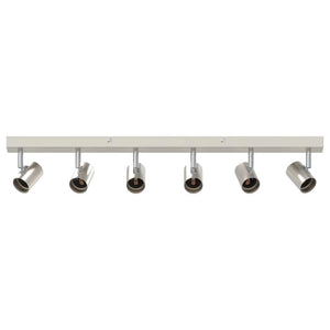 Nickel Deckenstrahler mit 3 Strahlern