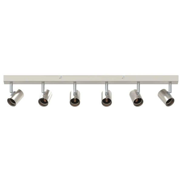 Nickel Deckenstrahler mit 3 Strahlern
