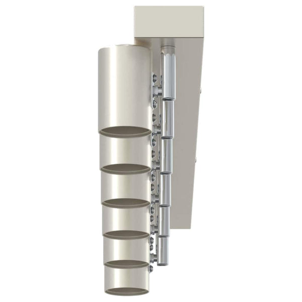 Nickel Deckenstrahler mit 3 Strahlern