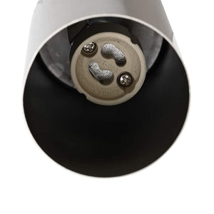 Nickel Deckenstrahler mit Spots