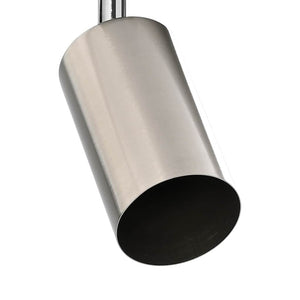 Nickel Deckenstrahler mit Spots