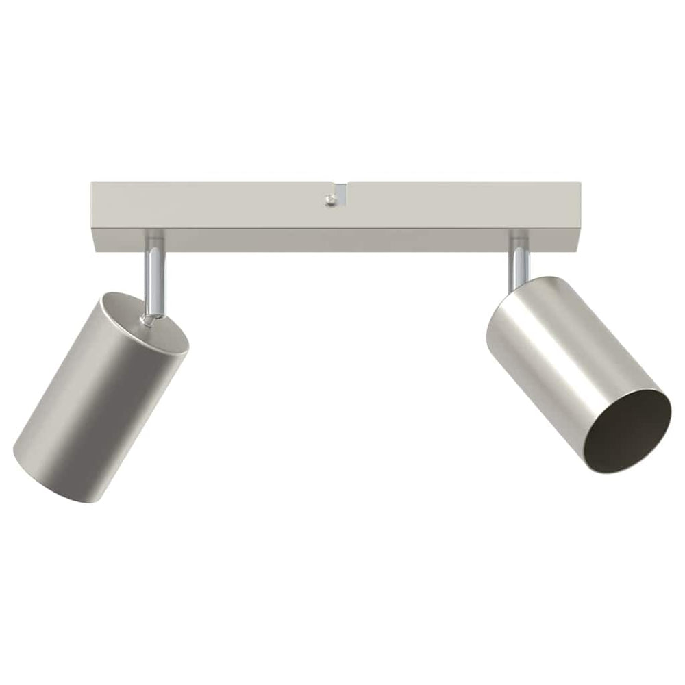 Nickel Deckenstrahler mit Spots