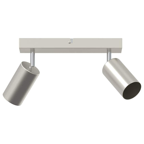 Nickel Deckenstrahler mit Spots