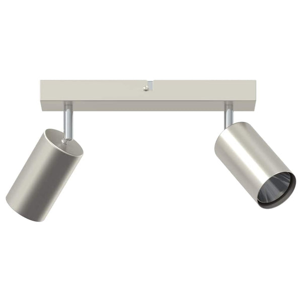 Nickel Deckenstrahler mit Spots