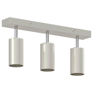 Nickel Deckenstrahler mit 1 Spot