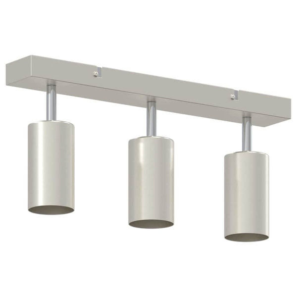 Nickel Deckenstrahler mit 1 Spot