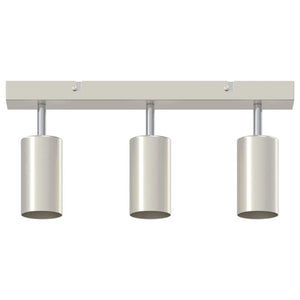 Nickel Deckenstrahler mit 1 Spot