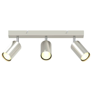 Nickel Deckenstrahler mit 1 Spot
