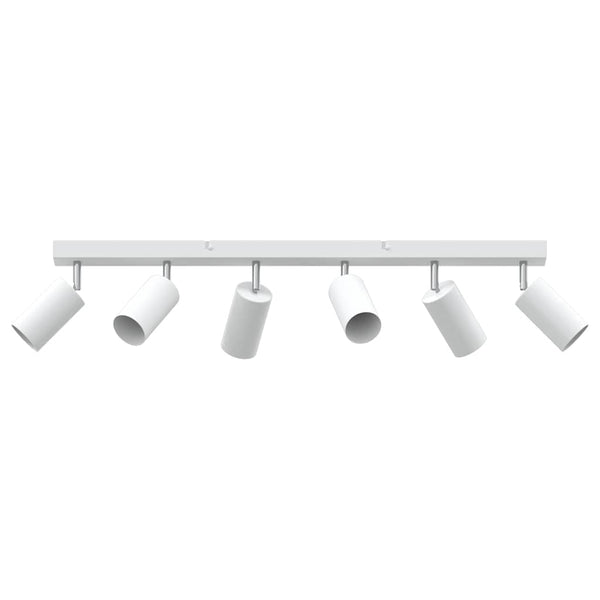 Weiße Deckenstrahler Metall, 73cm