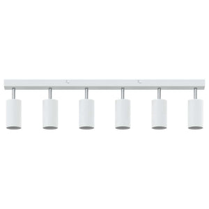 Weiße Deckenstrahler Metall, 73cm