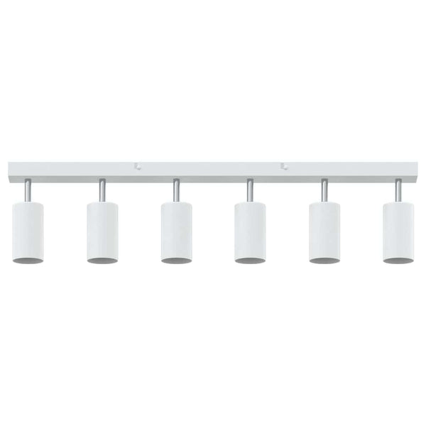 Weiße Deckenstrahler Metall, 73cm
