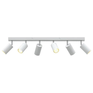 Weiße Deckenstrahler Metall, 73cm