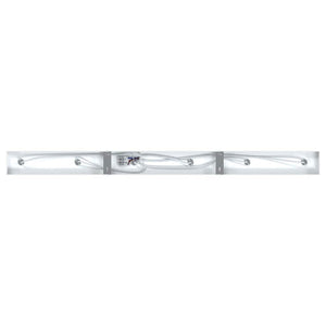 Weiße Deckenstrahler Metall, 73cm