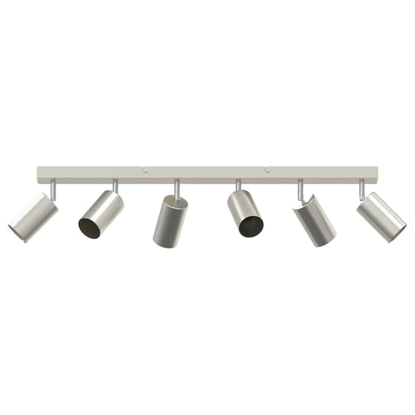 Nickel Deckenstrahler mit Spots