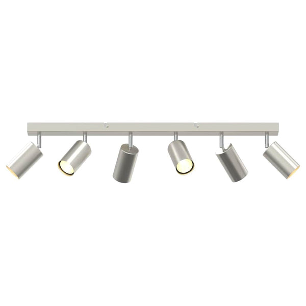 Nickel Deckenstrahler mit Spots