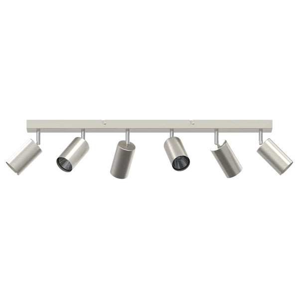 Nickel Deckenstrahler mit Spots